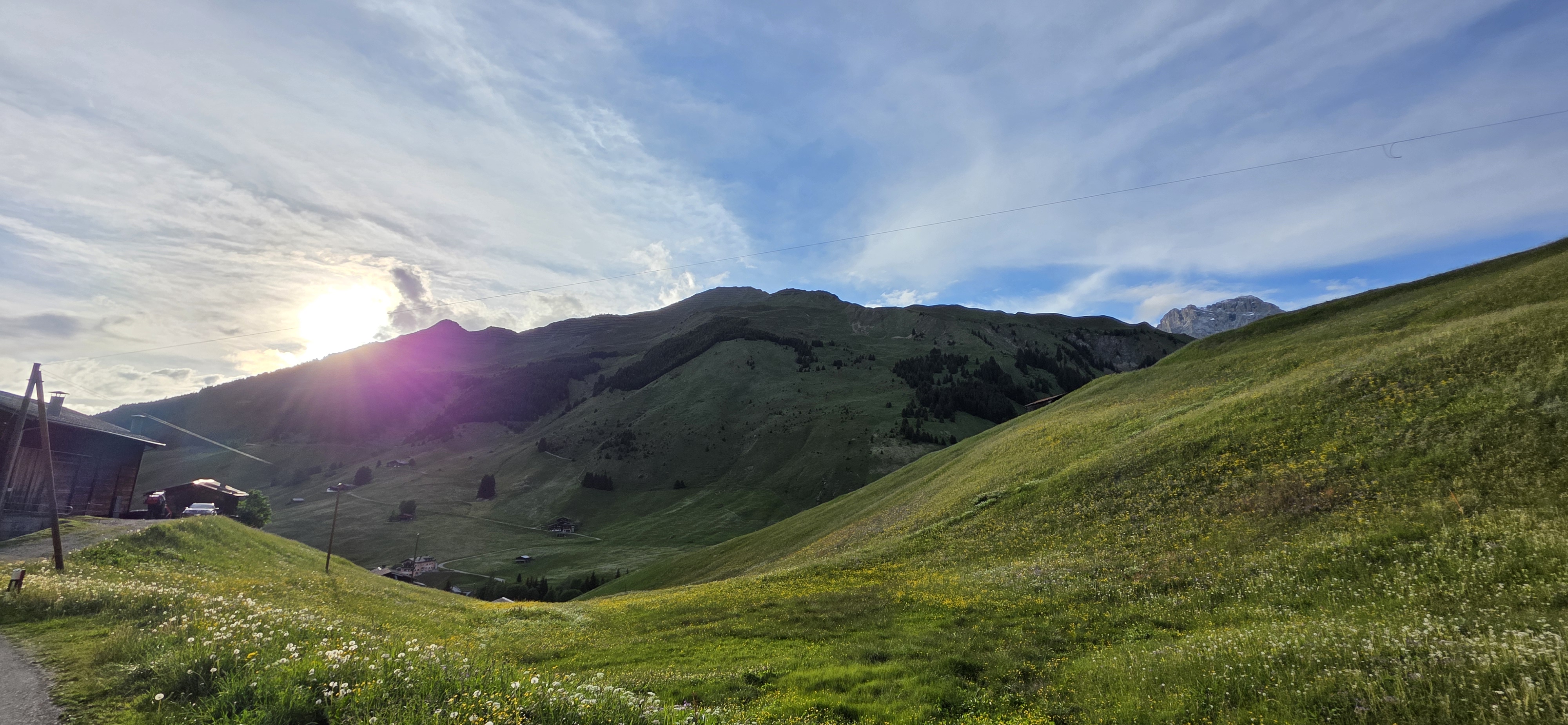 Evening light in the Alps